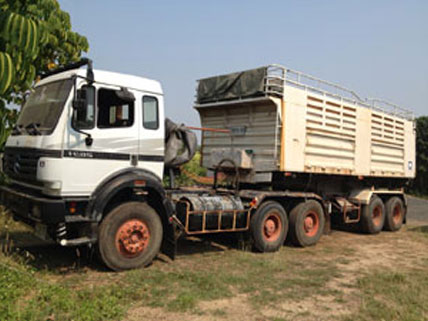 ขายรถบรรทุก BENZ มือสอง สถาพดี ราคาถูก ที่เชียงใหม่ รูปที่ 4