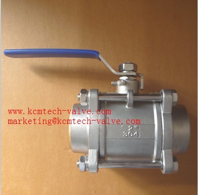3pcs Socket Weld Ball Valve รูปที่ 6
