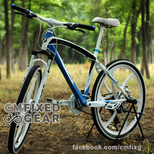 จักรยาน BMW ยอดนิยมที่สุด Limited Edition 21 speed สีน้ำเงิน รูปที่ 1