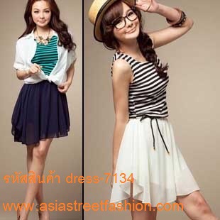 dress เดรสเกาะอกผ้าลูกไม้แต่งระบายที่อก ใส่ไปงานแต่งงาน กระโปรงผ้ายืดสีชมพูแต่งเงินวิบวับ ทับด้วยผ้ามุ้งชั้นนอก ใส่ออกงานสวยมากค่ะ Asia Street Fashion (พร้อมส่ง)  รูปที่ 6