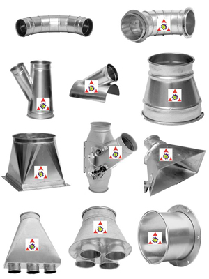 ระบบงานท่อระบายอากาศ Exhaust  รูปที่ 2