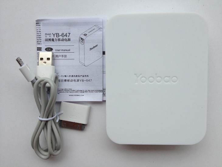 YB647 Power Bank 10,400 mAh (แบตสำรอง) ของแท้จากโรงงาน รูปที่ 6