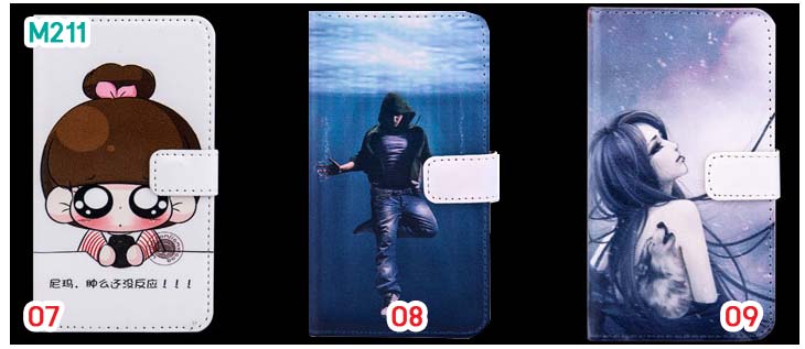 M211 เคสฝาพับพิมพ์ลาย OPPO Find Clover R815t (จัดส่งฟรี) รูปที่ 4