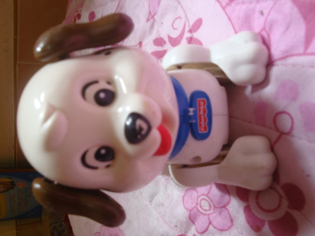 รถลากจูงหมาน้อย เดินๆ มีเสียง fisher price รูปที่ 2