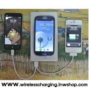 Wireless Charging หรือ Wireless Charger การชาร์จแบตเตอรี่แบบไร้สาย  รูปที่ 1