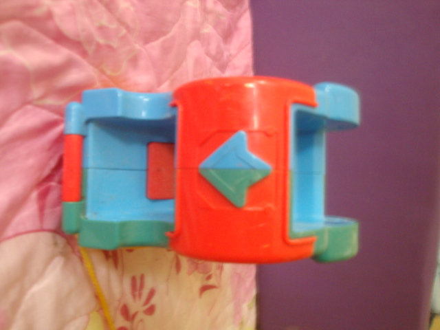 รถลากช้างน้อย มีเสียง หยอดบล็ิอกทางปากมีเสียง fisher price รูปที่ 3