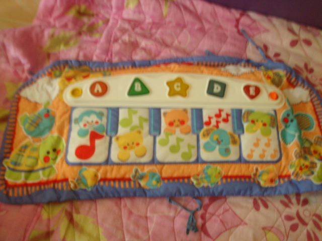 เปีนโนผ้าติดเปล fisher price รูปที่ 2