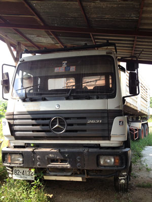 ขายรถบรรทุกBenz หัวลาก พร้อมหาง มือสองสภาพดี ที่เชียงใหม่ รูปที่ 7