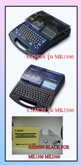 เครื่องพิมพปลอกสายไฟ CABLE ID PRINTER, RIBBON BLACK MK1500 MK2500