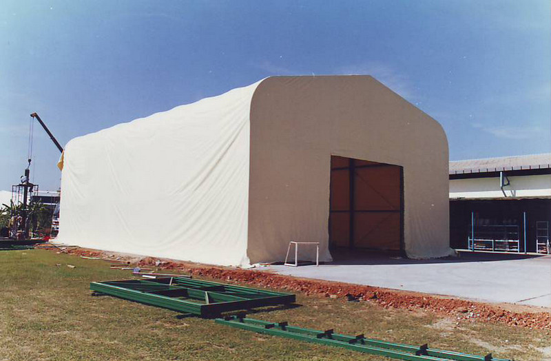 โกดังผ้าใบ Tent warehouse รูปที่ 2