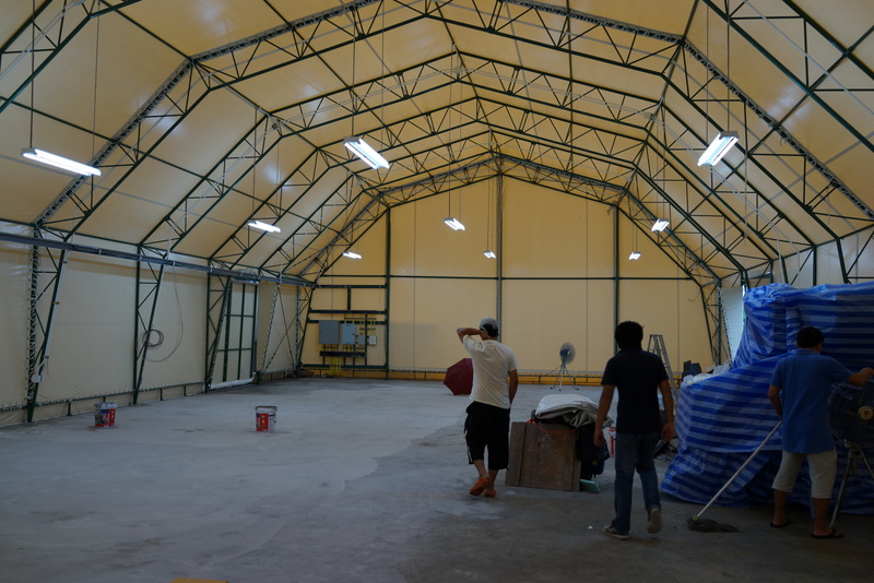โกดังผ้าใบ Tent warehouse รูปที่ 3