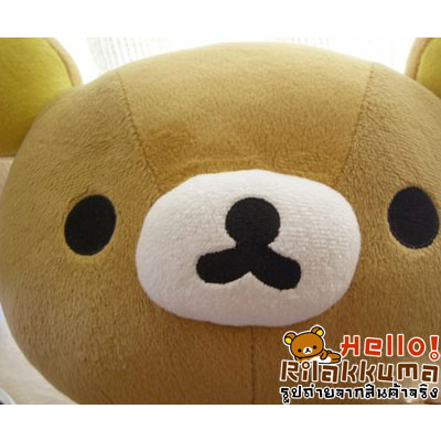 ขายตุ๊กตาRilakkuma ตุ๊กตาหมี ใส่ผ้าคลุมสีเหลือง น่ารักสดใส รูปที่ 5