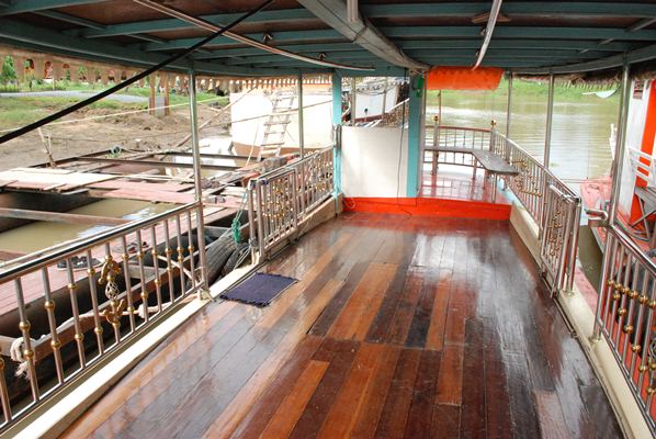 ขายเรือท่องเที่ยวไม้สักทั้งลำพร้อมใช้ (ธวัชชัยรีสอร์ท 2) มีทะเบียนท่องเที่ยว-ประกันผู้โดยสารพร้อมโอน รูปที่ 4