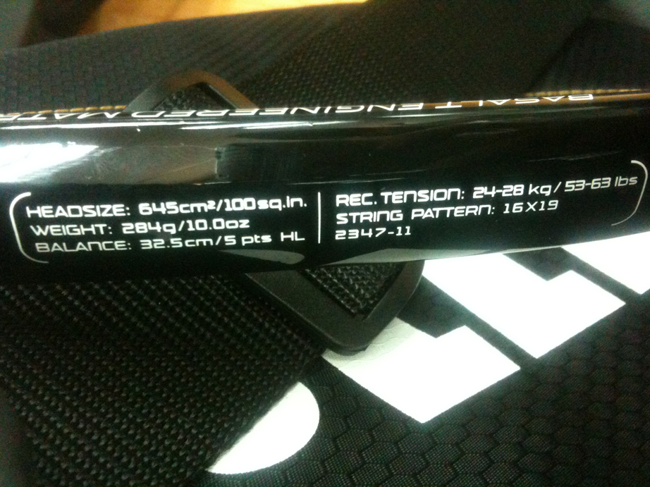 ขายไม้เทนนิส Wilson SIX.TWO 100 รูปที่ 5