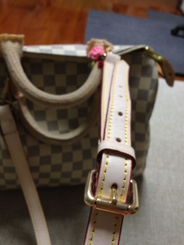 พร้อมส่ง สายสะพาย strap lv speedy คาวไฮด์  รูปที่ 6