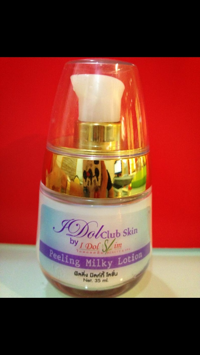 Peeling milkky lotion รูปที่ 1