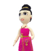 รูปย่อ  ตุ๊กตาโครเชต์ เด็กหญิงใส่ชุดไทยสีชมพูเหลือบทอง สูง 71 cm.  รูปที่3