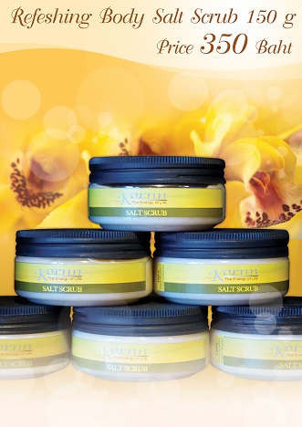 Refeshing Body Salt Scrub Kornn The Energy of Life รูปที่ 1