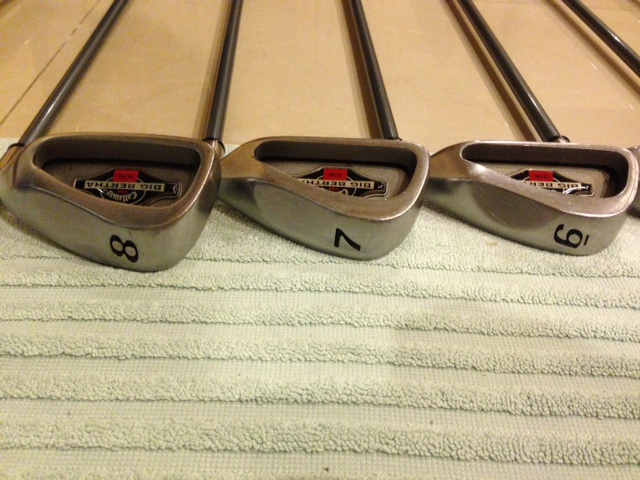ขายชุดเหล็ก Callaway Big Bertha 3-SW + 1W + 3W พร้อมถุงกอล์ฟ รูปที่ 4