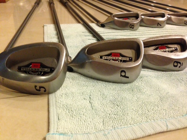 ขายชุดเหล็ก Callaway Big Bertha 3-SW + 1W + 3W พร้อมถุงกอล์ฟ รูปที่ 5