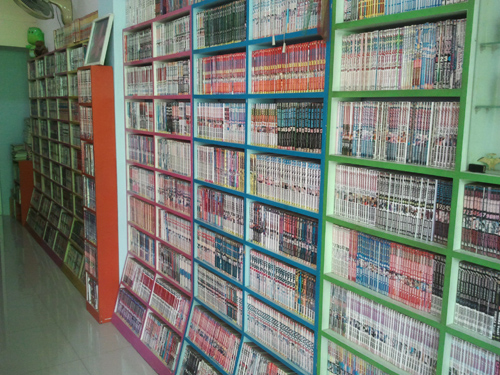 ขายหนังสือการ์ตูน์เช่า ชั้นวาง อุปกรณ์ทั้งหมด รูปที่ 4