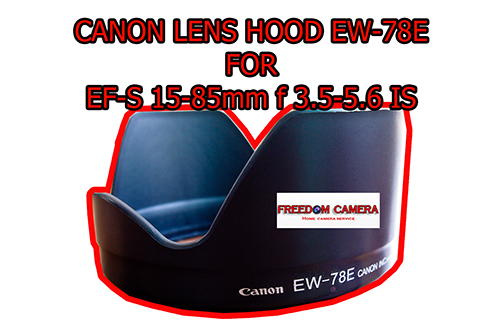 Hood เทียบ For Canon รูปที่ 6