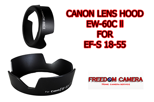 Hood เทียบ For Canon รูปที่ 1