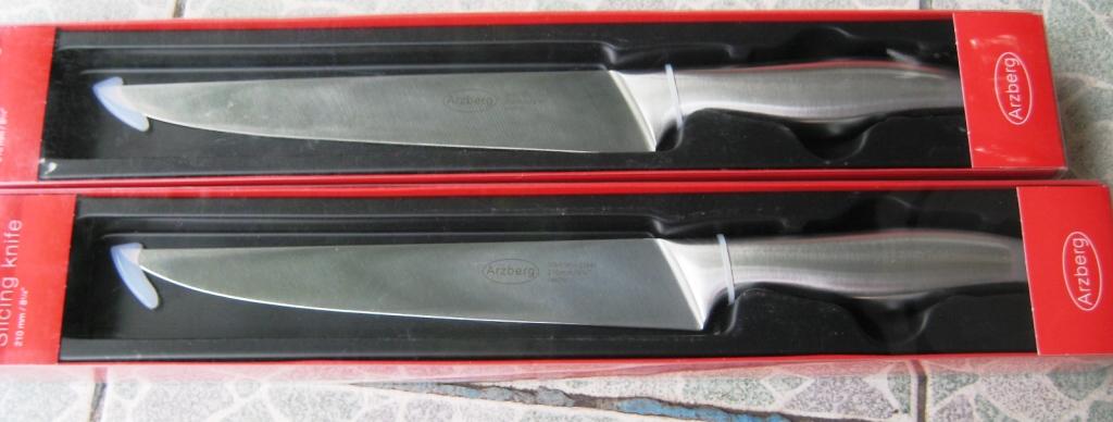 ขายมีดแล่เนื้อ BIG C มีดแล่เนื้อ ( SLICING KNIFE ) Arzberg ของใหม่ 2 เล่มไม่แยกขาย 680 บาท รวมส่ง EMS รูปที่ 1