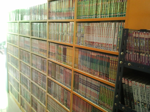 ขายหนังสือการ์ตูน์เช่า ชั้นวาง อุปกรณ์ทั้งหมด รูปที่ 5