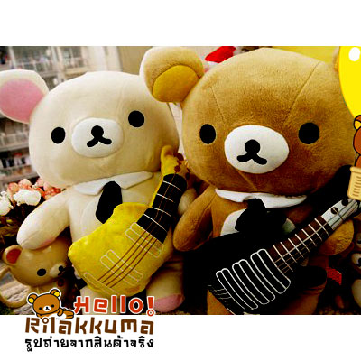 จำหน่าย ตุ๊กตาหมีคุมะ-โคะริลัคคุมะ ในชุดนักดนตรี น่ารักมาก รูปที่ 1