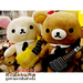 รูปย่อ จำหน่าย ตุ๊กตาหมีคุมะ-โคะริลัคคุมะ ในชุดนักดนตรี น่ารักมาก รูปที่1