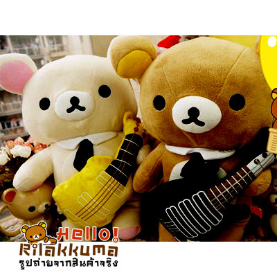 จำหน่าย ตุ๊กตาหมีคุมะ-โคะริลัคคุมะ ในชุดนักดนตรี น่ารักมาก รูปที่ 7