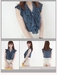 รูปย่อ *พร้อมส่ง YOZI Style ZB052* เสื้อเชิ๊ตแต่งระบาย (Verdant/Cream/Navy Blue/Pink) รูปที่5