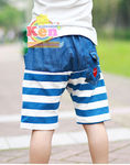 กางเกงขาสามส่วน PLAY สีฟ้ายีนส์- ถูก ลด แถม KenKidShop.com
