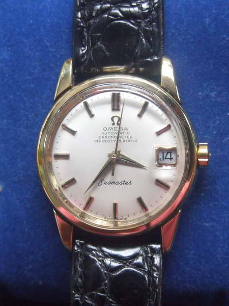 สภาพดีเยี่ยม คลาสิคสุด ๆ นาฬิกา OMEGA SEAMASTER AUTOMATIC ทองหุ้ม รูปที่ 1