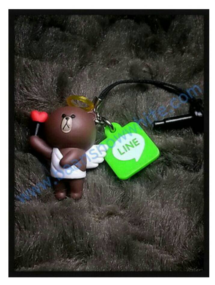 ตุ๊กตาไลน์ + ที่ห้อยโทรศัพท์ + จุกกันฝุ่น รูปที่ 7