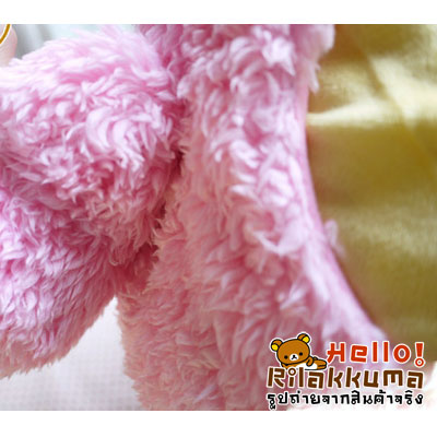 ใหม่ ตุ๊กตาไก่เหลือง โทริ ใส่ชุดหมีสีชมพู Tori Kuma ยอดนิยม รูปที่ 5