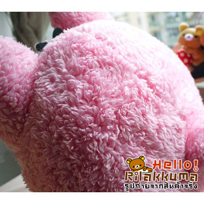 ใหม่ ตุ๊กตาไก่เหลือง โทริ ใส่ชุดหมีสีชมพู Tori Kuma ยอดนิยม รูปที่ 6