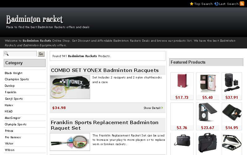 badminton rackets online from trusted suppliers รูปที่ 1