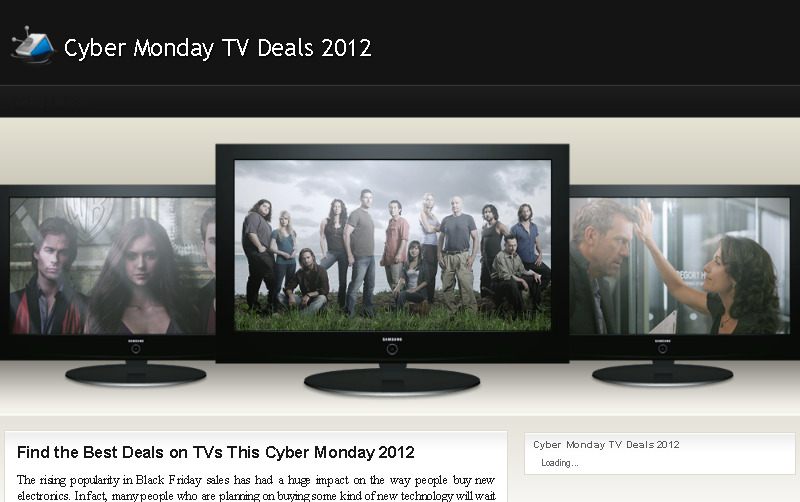Best Cyber Monday TV Deals 2012                     รูปที่ 1