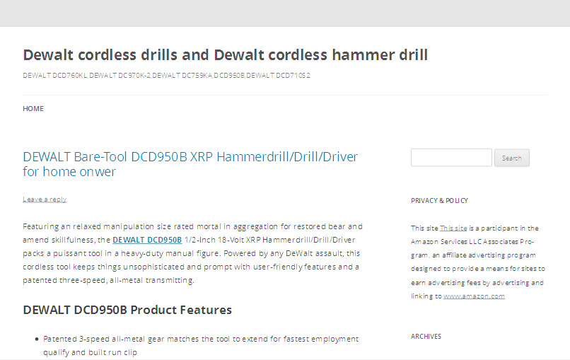 dewalt cordless drills and dewalt cordless hammer drill รูปที่ 1