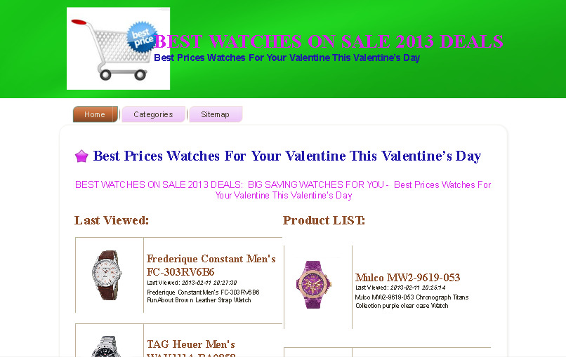 best watches on sale 2013 deals - big saving watches for you |sale80.buysalea8.com รูปที่ 1
