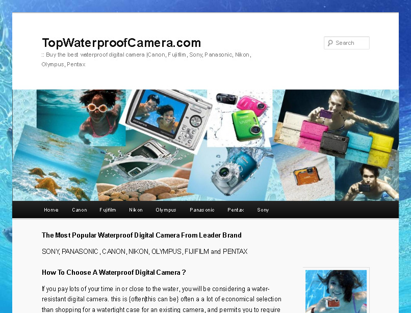 topwaterproofcamera.combuy the best waterproof digital camera |canon, fujifilm, sony, panasonic, nikon, olympus, pentax รูปที่ 1