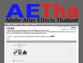 adobe after effects thailand บอร์ดสำหรับคนรักวีดีโอกราฟฟิก และอื่นๆ