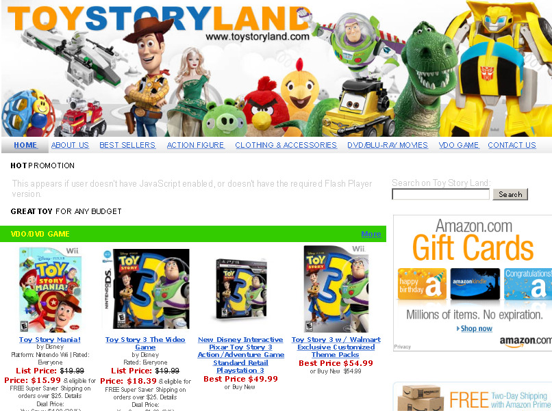 Toy Story Land : Easy way to shopping the products from Toy Story รูปที่ 1