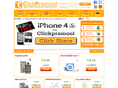 www.clickpramool.com เว็บประมูลสินค้า มือหนึ่ง ออนไลน์ เว็บ bid ราคาถูก ทั้ง iphone ipod  tv วิทยุ ตุ๊กตา มือถือ กระเป๋า ของแบนเนม ในราคาถูกแสนถูก