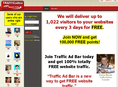 free advertising traffic exchange - traffic ad bar