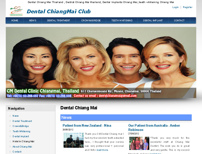 dental chiangmai thailand dentist chiangmai thailand dental implants chiangmai teeth whitening chiangmai รูปที่ 1