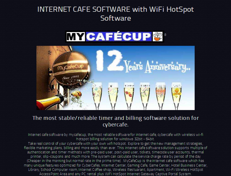 internet cafe software โปรแกรม ควบคุม คิดเงิน ร้านเน็ตและเกมส์ พร้อม wifi hotspot รูปที่ 1