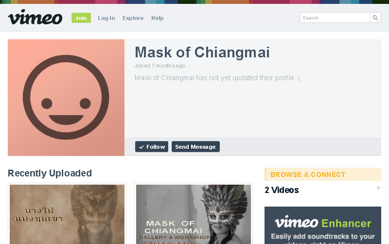 Mask of Chiangmai on Vimeo รูปที่ 1